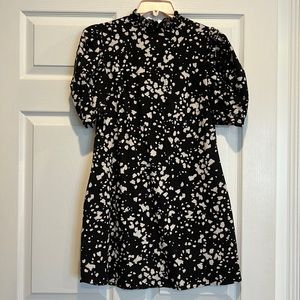Who What Wear Puff Sleeve Dress